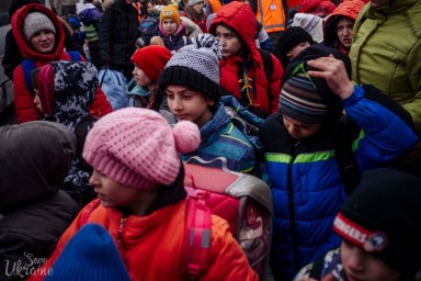Евакуація дітей на Луганщині