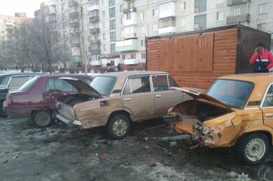 В Северодонецке случилось ДТП с участием четырех авто