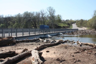 Томашевский мост между Лисичанском и Рубежным – под угрозой затопления