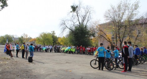 10 жовтня відбулися змагання з велосипедного туризму серед юнаків
